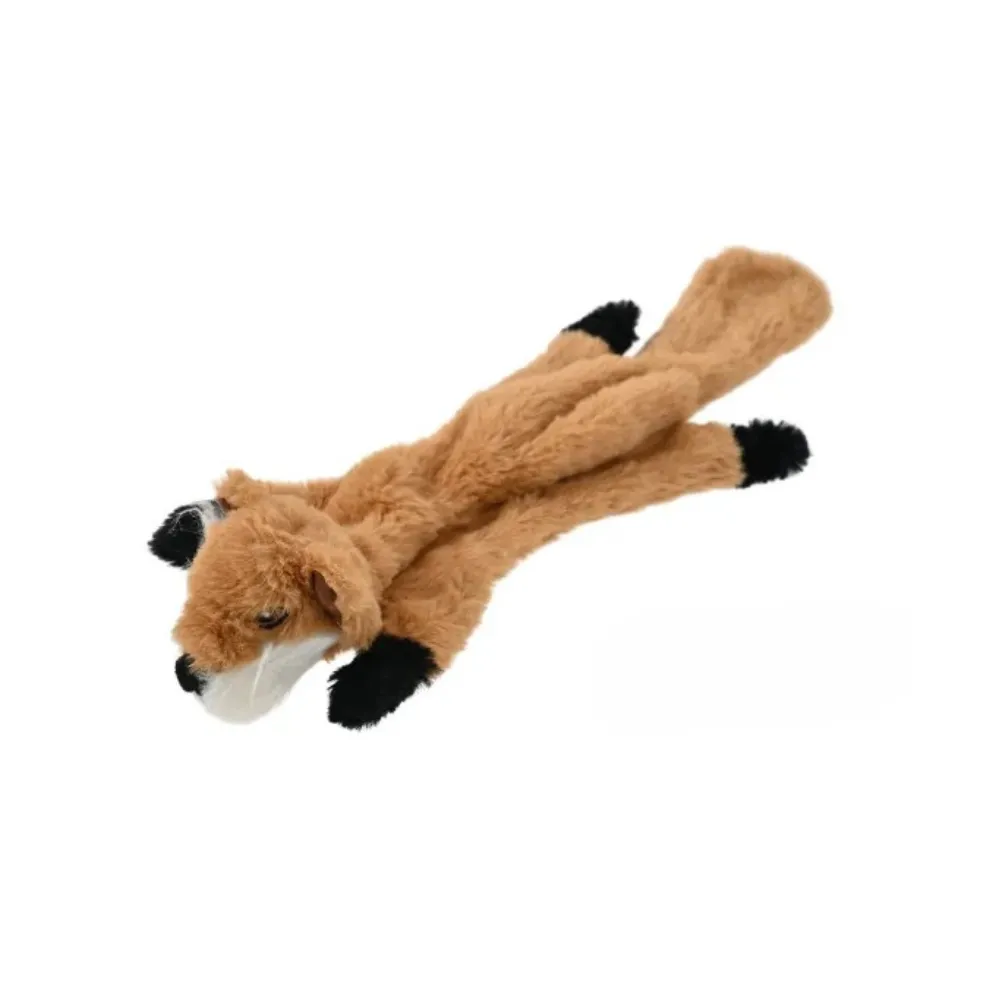 No-Stuffing Fox dog toy